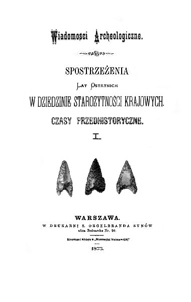 Volume 1. title page